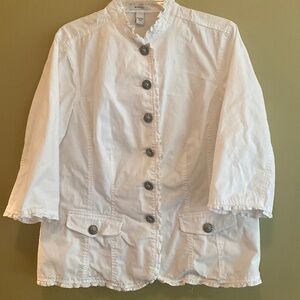 Boho Feminine Ruffled Jacket